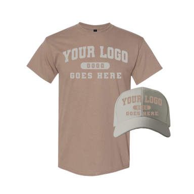 Combo GJK004 Stone / Brown Savana Tee